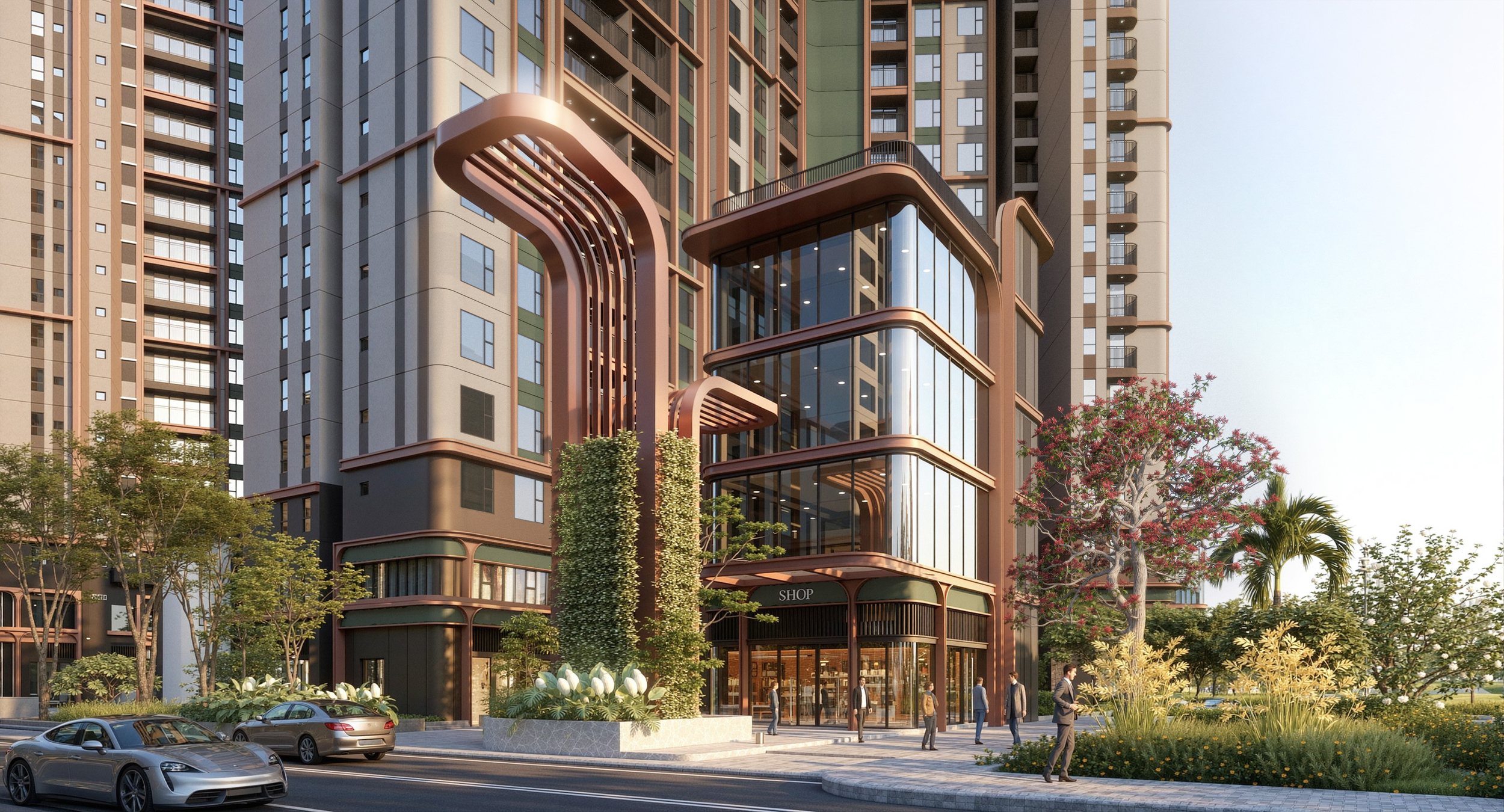 Shop độc lập 4–5 tầng tại Norton Park